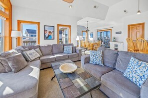 Smart TV - Semi-Oceanfront Home w/ Hot Tub, Smart TVs, Community Tennis/Pickleball Courts (Rodanthe)