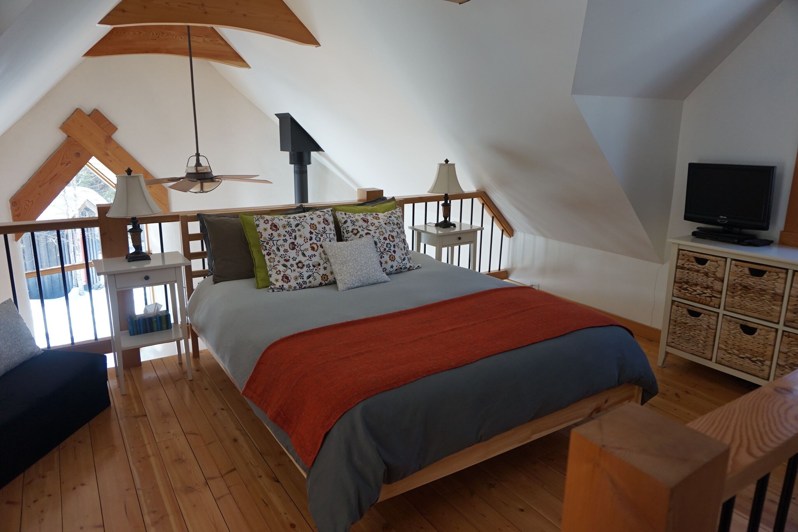 Beautiful eco-building in the heart of the Rocky mountains