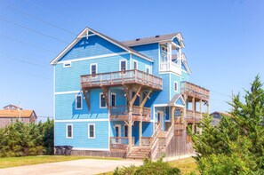 Exterior - Oceanview Dog Friendly Home with Private Pool, Hot Tub, Elevator, Game Room (Avon)