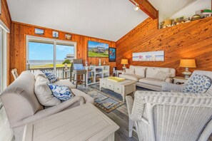 Tv, dvd-afspiller, bøger, videobibliotek