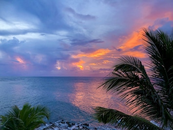 Sunset from patio