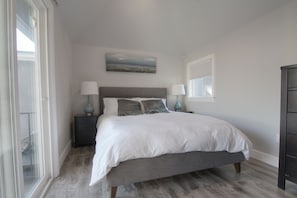 2 bedrooms, iron/ironing board, travel crib, free WiFi