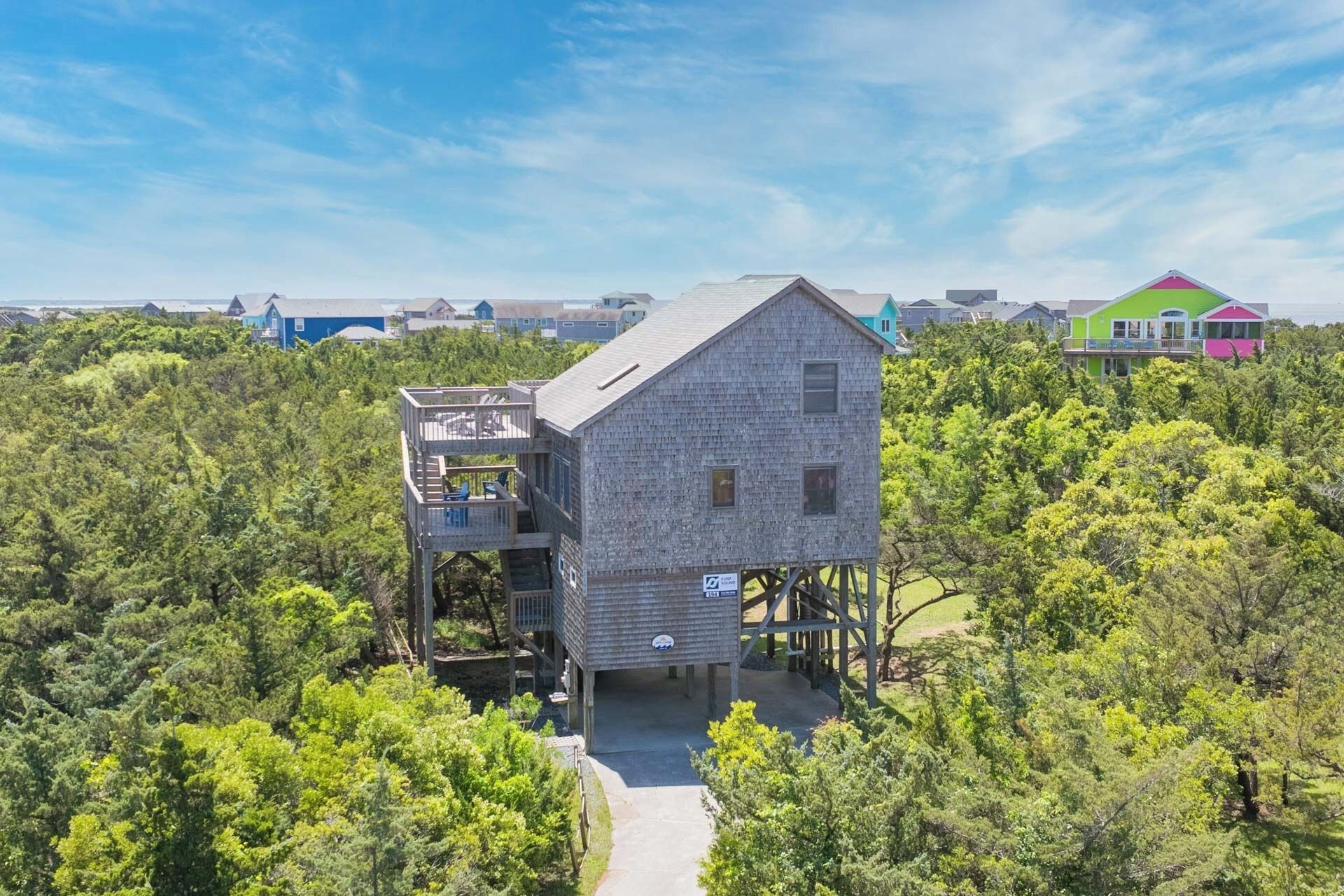 Soundside Cottage Minutes to the Beach w/ Books, Games, Grill, Screened Porch