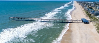 Mesmerizing Oceanfront Visninger Avon! Cmty Beach Boardwalk, Hot Tub, Klub Koru Gold