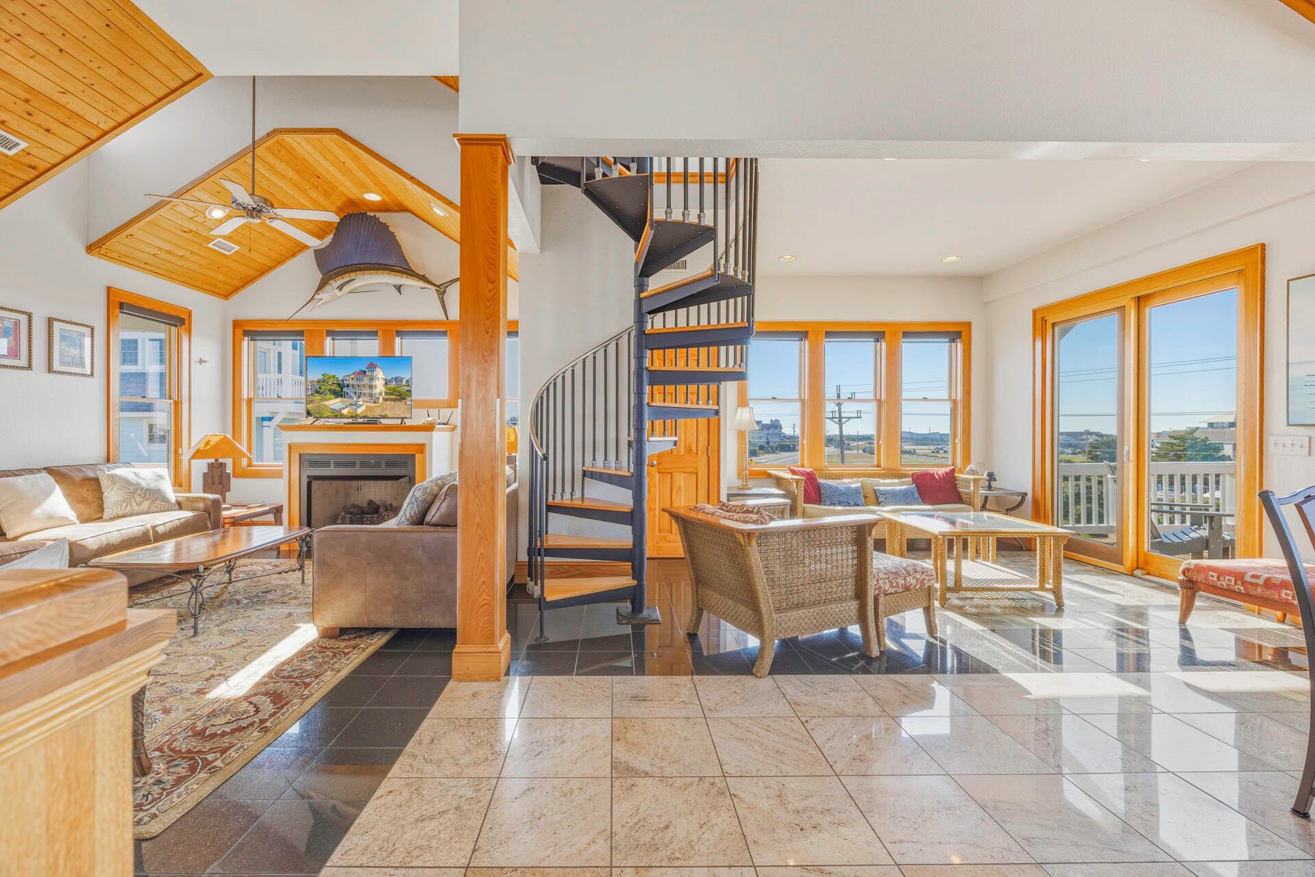 TV, DVD player, table football