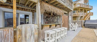 SUMMER SAVINGS - Oceanfront Dog Friendly w/ Pool, Hot Tub, Elevator, and Theater
