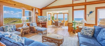 Oceanfront Dog Friendly Hatteras Home w/ Pool, Hot Tub, Game Room, Beach Access