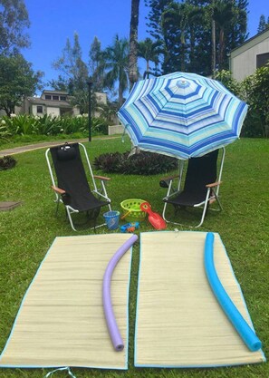Property grounds - AIR CONDITIONING!!! 10 Minutes From Hanalei Bay ~ 1B at Makai w/KITCHEN! (Princeville)