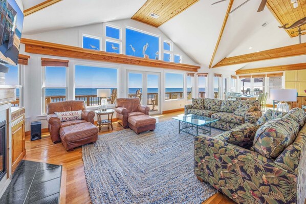 TV, DVD player, books