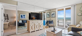 Beautiful Beach front condo rental.  Gorgeous ocean views! Beachside heated pool
