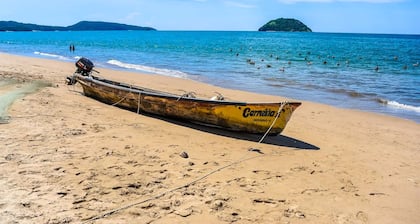Stylish indoor/outdoor, 2 bedroom beachfront loft living at La Esquina Peresoza.
