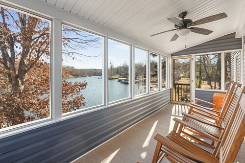 Gorgeous Lakefront Property with private dock in a "No Wake Zone"