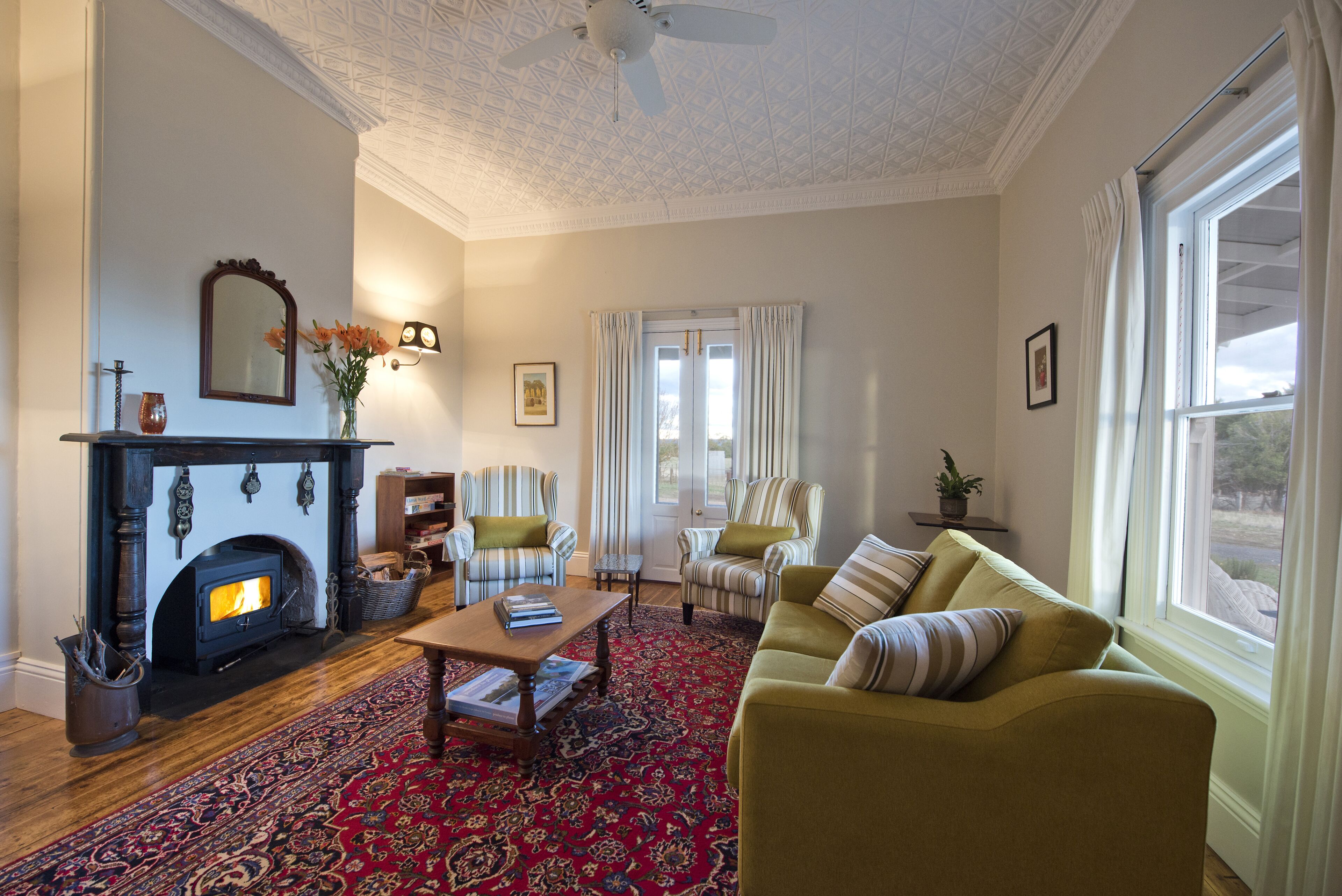 Beautifully restored farmhouse in Porcupine Ridge 5km from Daylesford