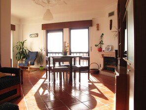 TV, fireplace, video games, stereo