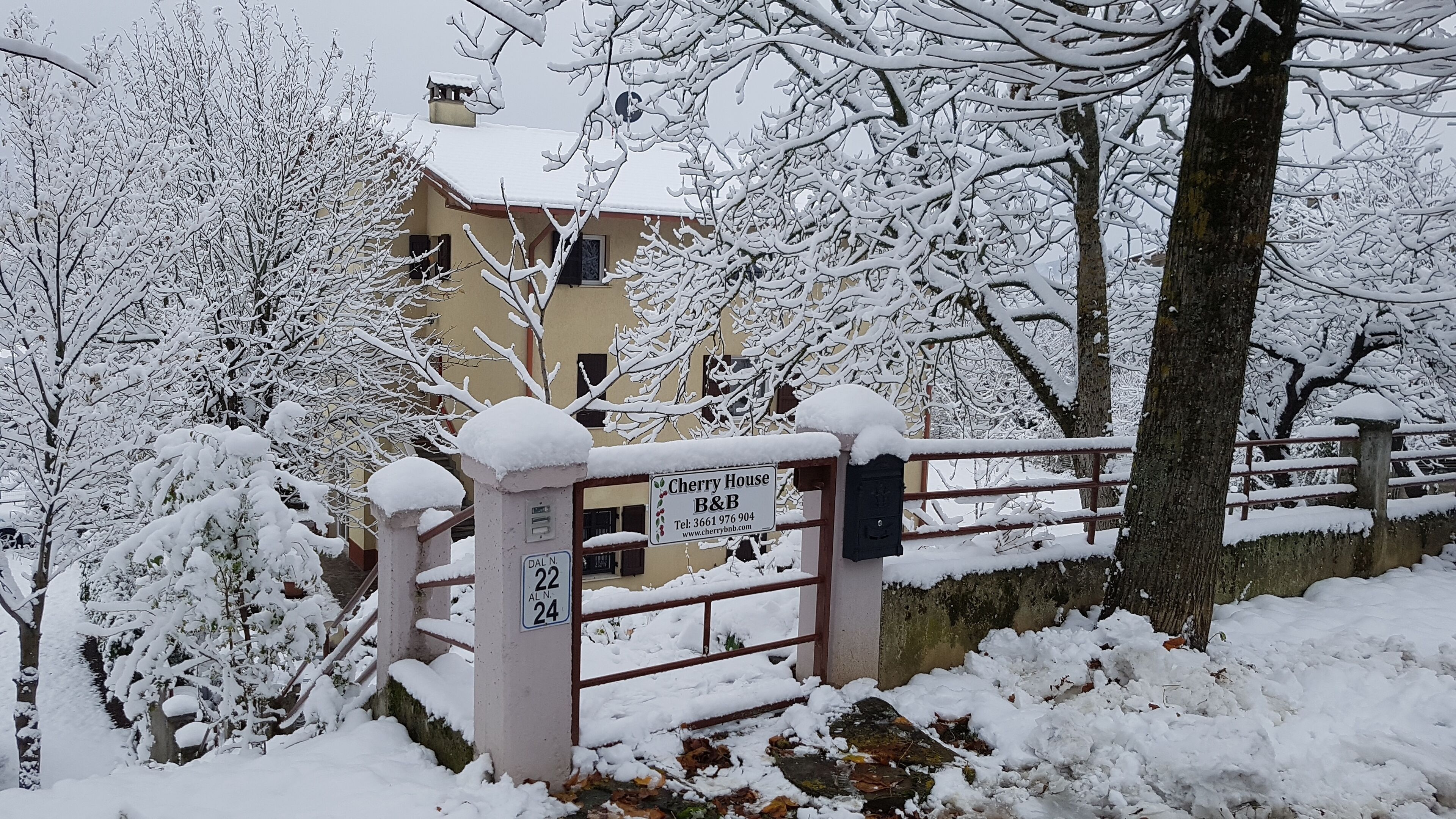 Guests are also welcome in winter to visit snowfields

