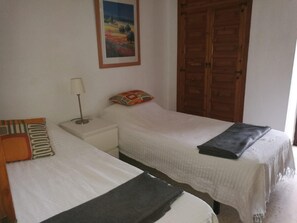 2 slaapkamers, internet, beddengoed