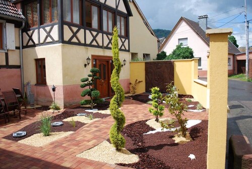 Maison Typique Alsacienne en plein coeur du vignoble et au pied des montagnes