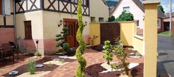 Typisches elsässisches Haus