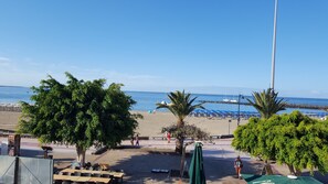 En la playa 