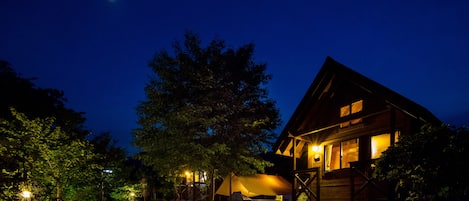 Fachada da propriedade