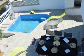 Pool - Beautiful house for 8 people with pool and 7.5 m mooring in Empuriabrava (Empuriabrava)