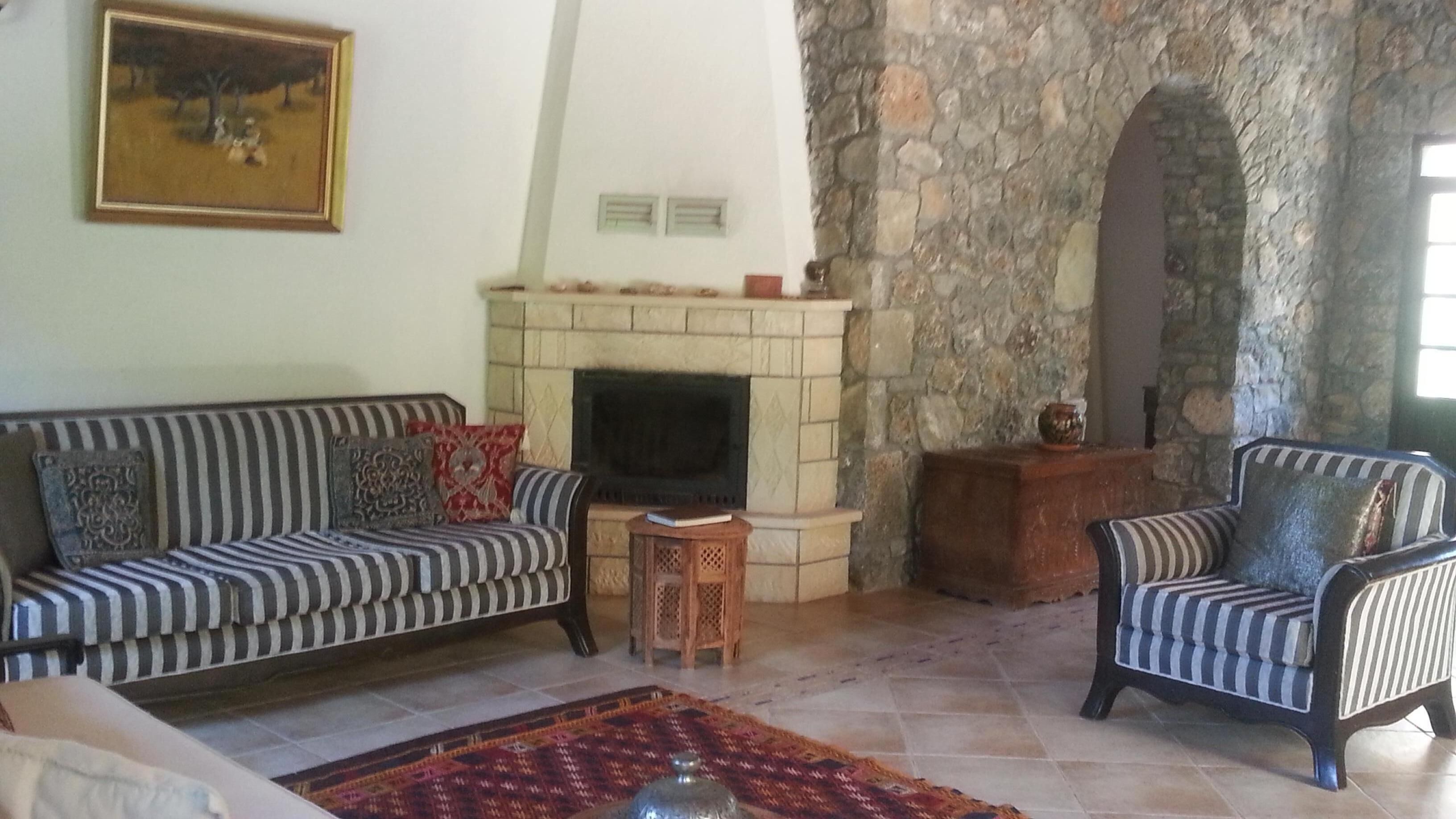 Villa Eden is a historical vacation with private pool and garden in Kayaköy