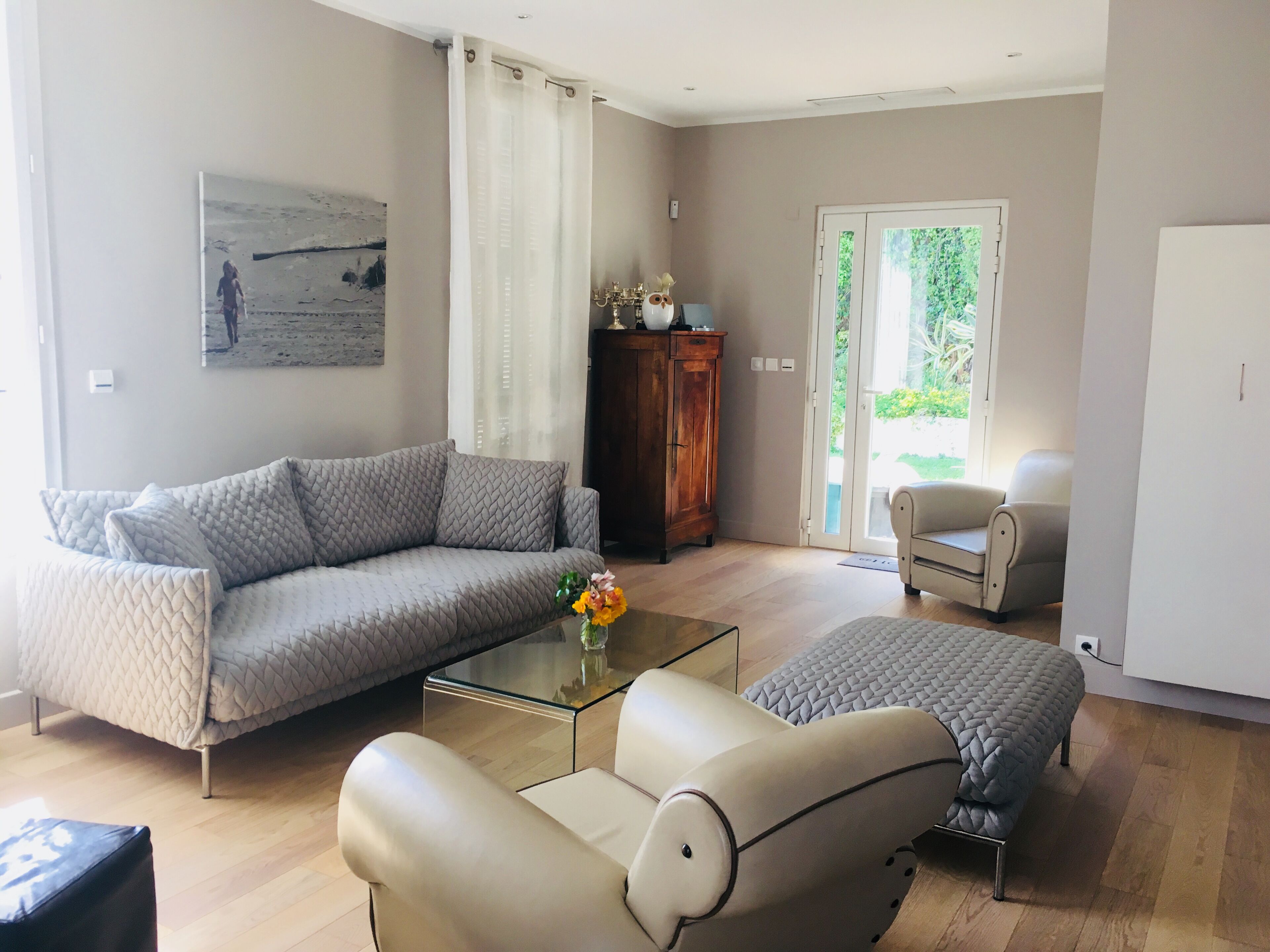 Smart-tv en een open haard