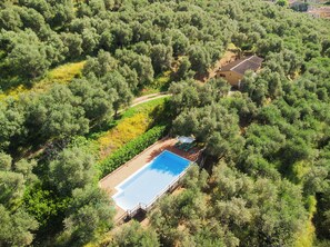 Outdoor pool - PRIVATE POOL - FARMHOUSE FATTORIA LA PIEVE - Villa LIMONE, 8 Km from Pisa (Calci)