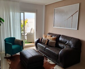 Tv, dvd-spelare och ett filmbibliotek