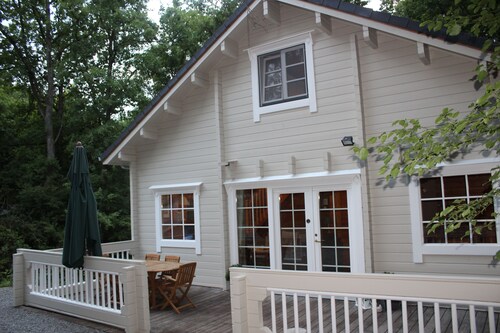 Cozy holiday chalet max. 8 persons with sauna in the heart of the Ardennes