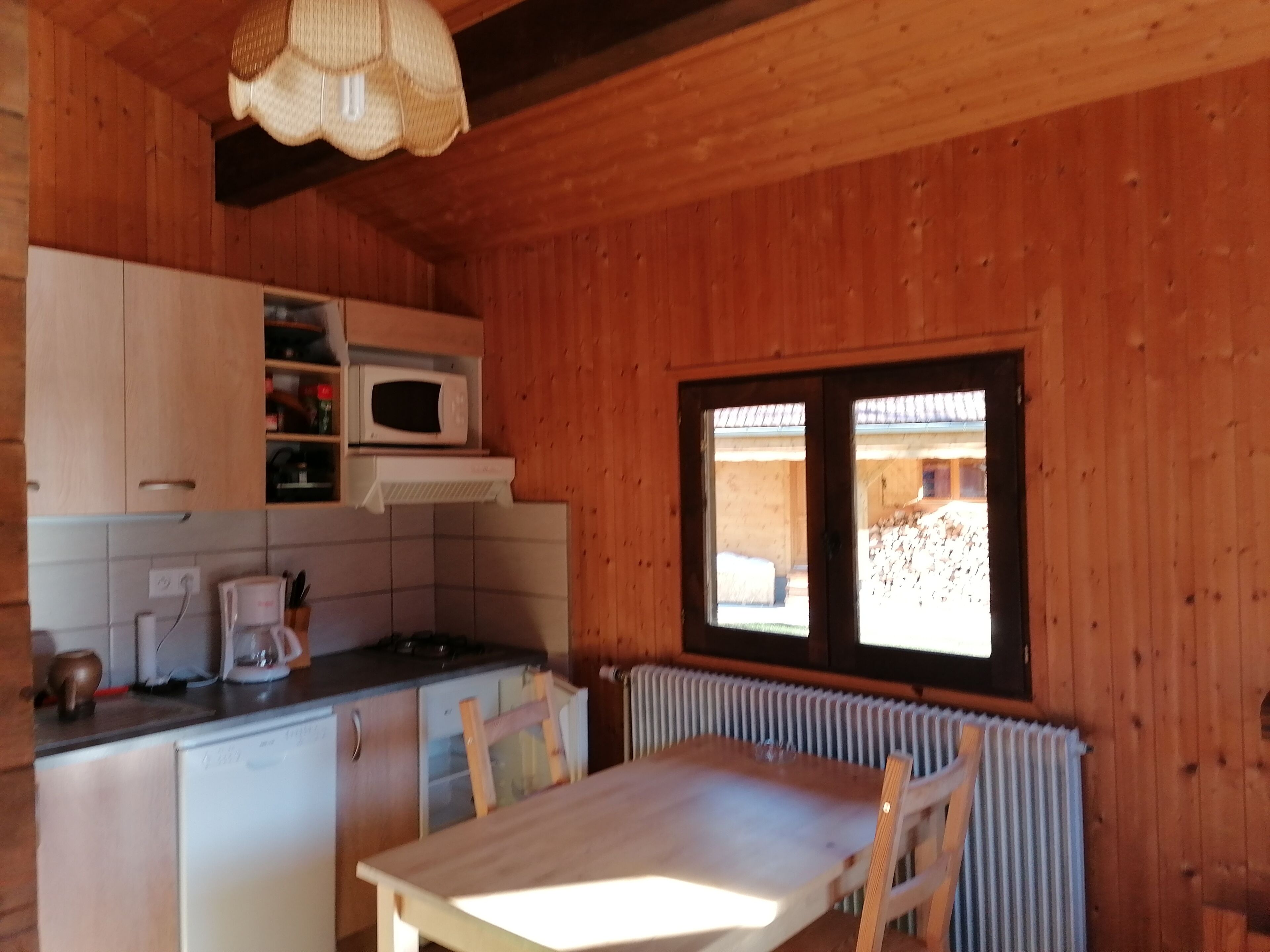 individual chalet for 2 people 