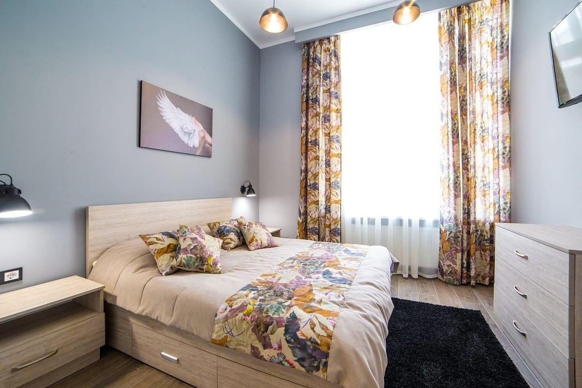 Apartment (Galitskaya St. 19b) | Bügeleisen/Bügelbrett, kostenloses WLAN