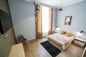 Appartement (Galitskaya St. 19g) | Een strijkplank/strijkijzer, gratis wifi