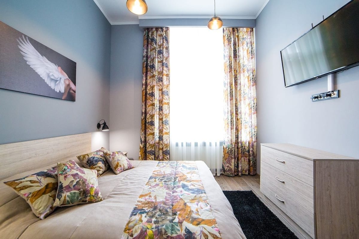 Apartment (Galitskaya St. 19v) | Bügeleisen/Bügelbrett, kostenloses WLAN