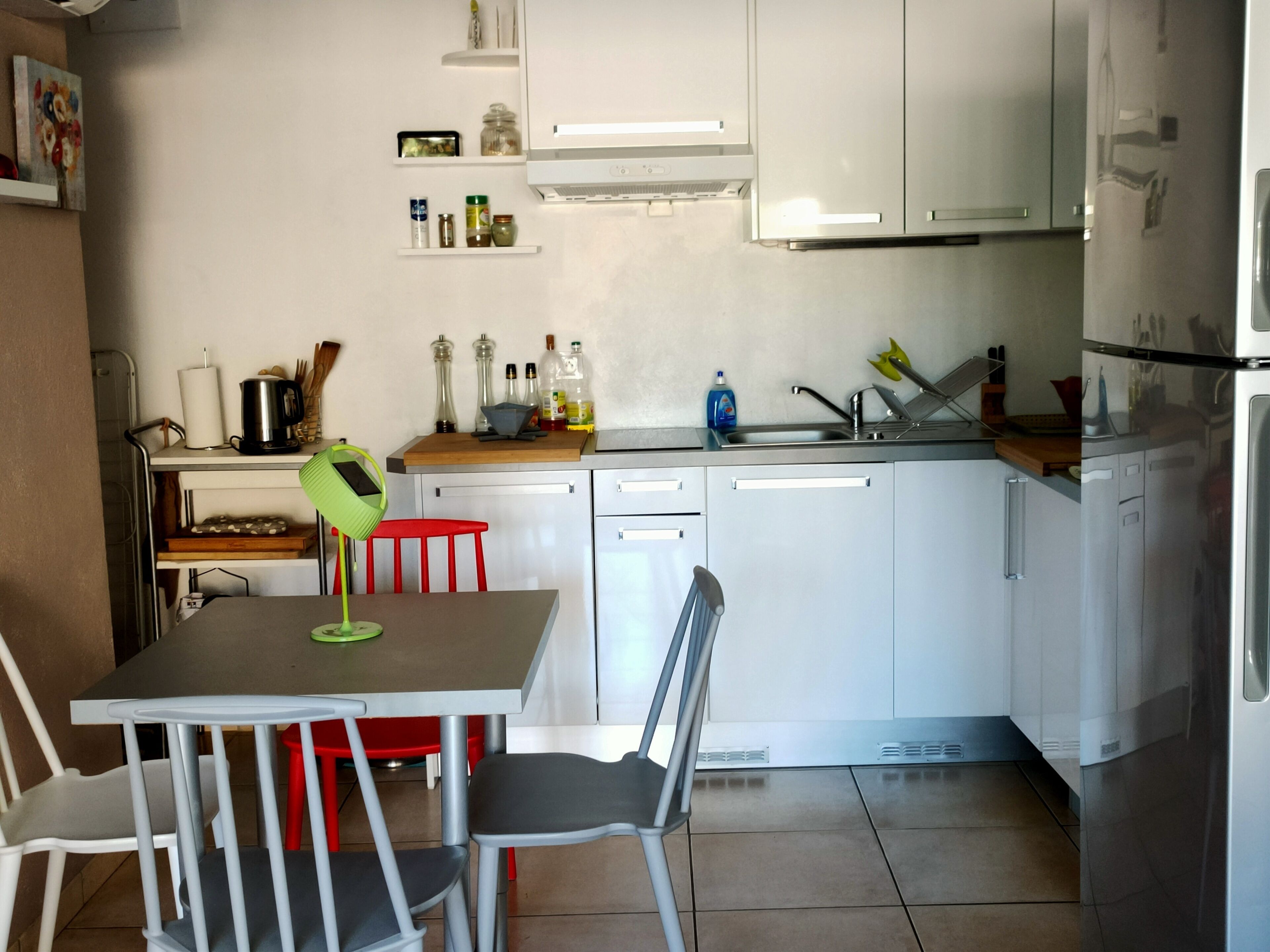 Charming one-bedroom apartment in a modern house - terrace - 1km from the beach