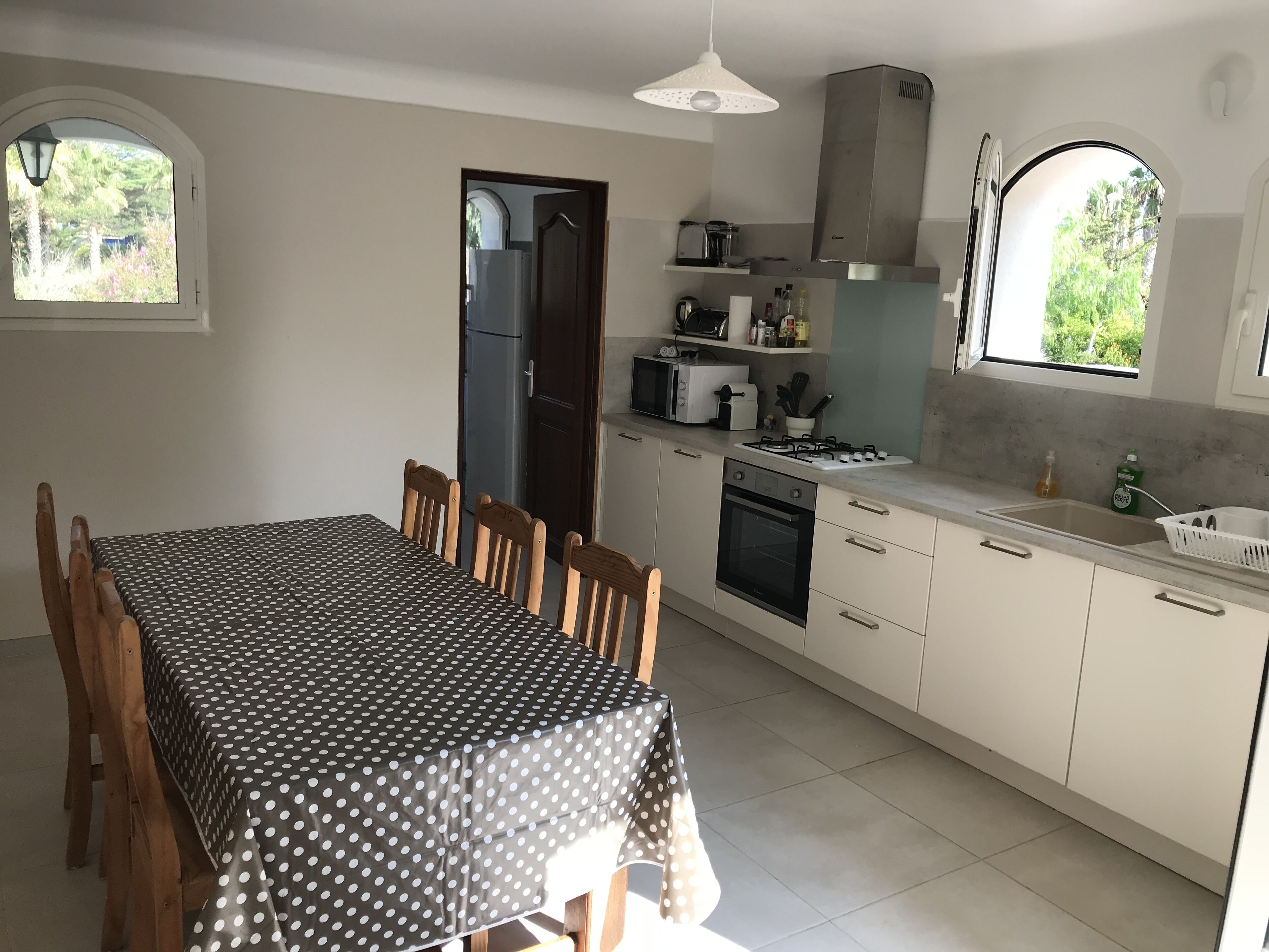 Charming villa with pool 300 m from a sandy beach