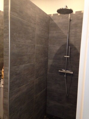 Dusche, Haartrockner, Toilettenpapier