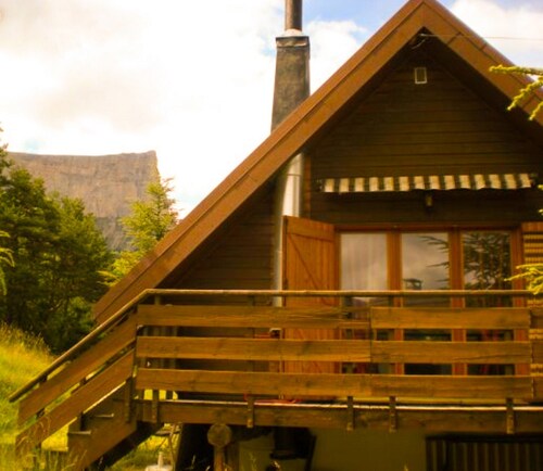 Chalet 50m² at the foot of Mont Aiguille, Vercors