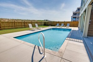 Außenpool, beheizter Pool