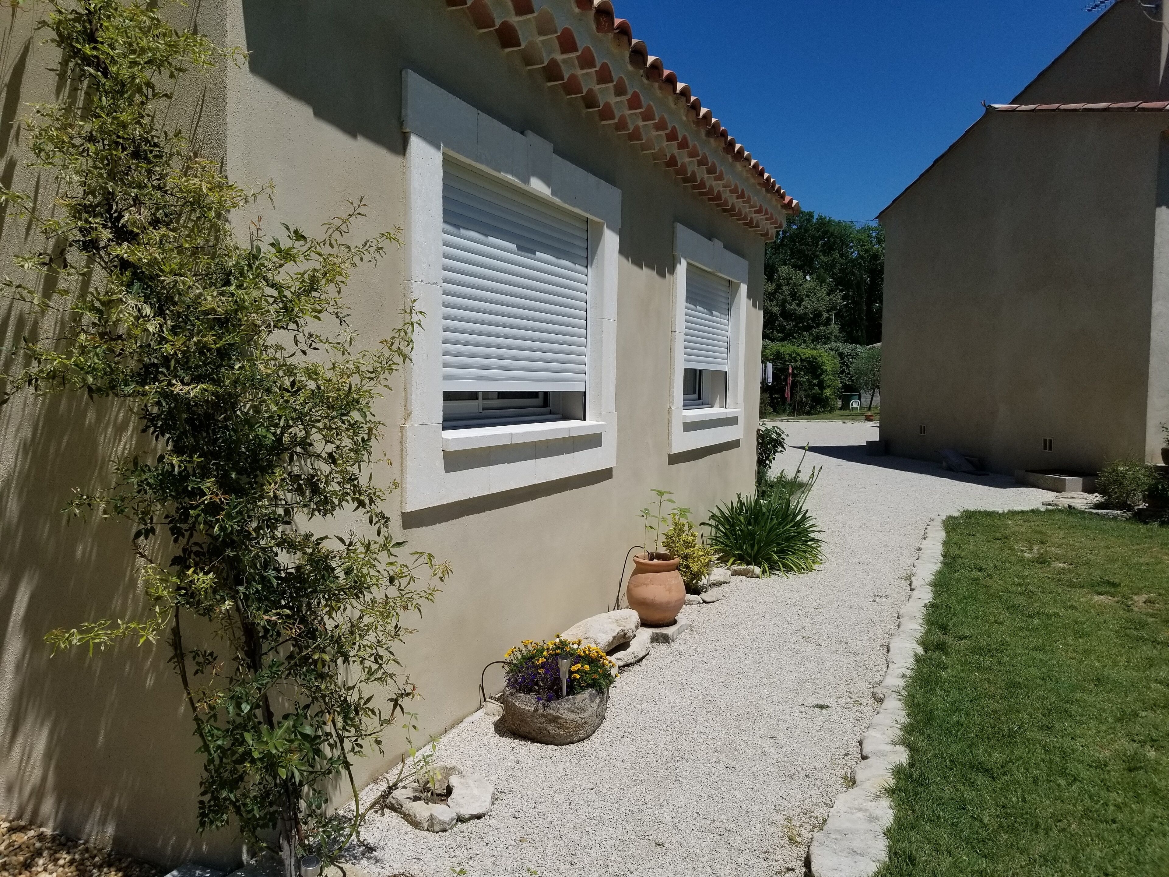 Enceinte de l’hébergement