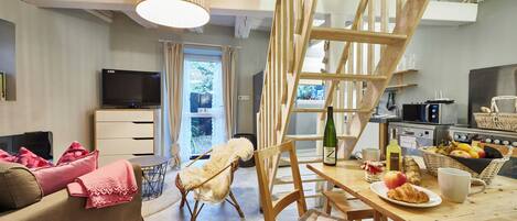 Televisie en een dvd-speler