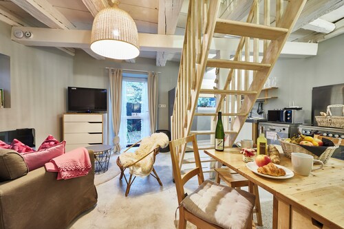 La Maisonnette - loft avec lit rond dans maison viticole - 4 personnes