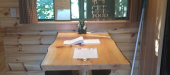 The cabin at Warrior Ethos Farm