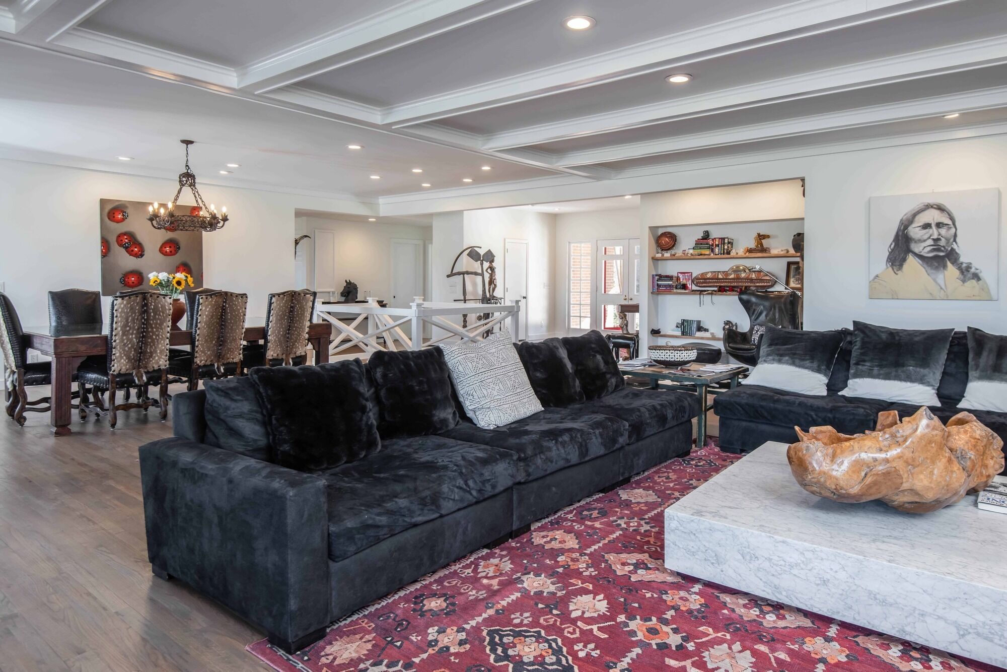 Luxury family retreat home with stunning mountain views.