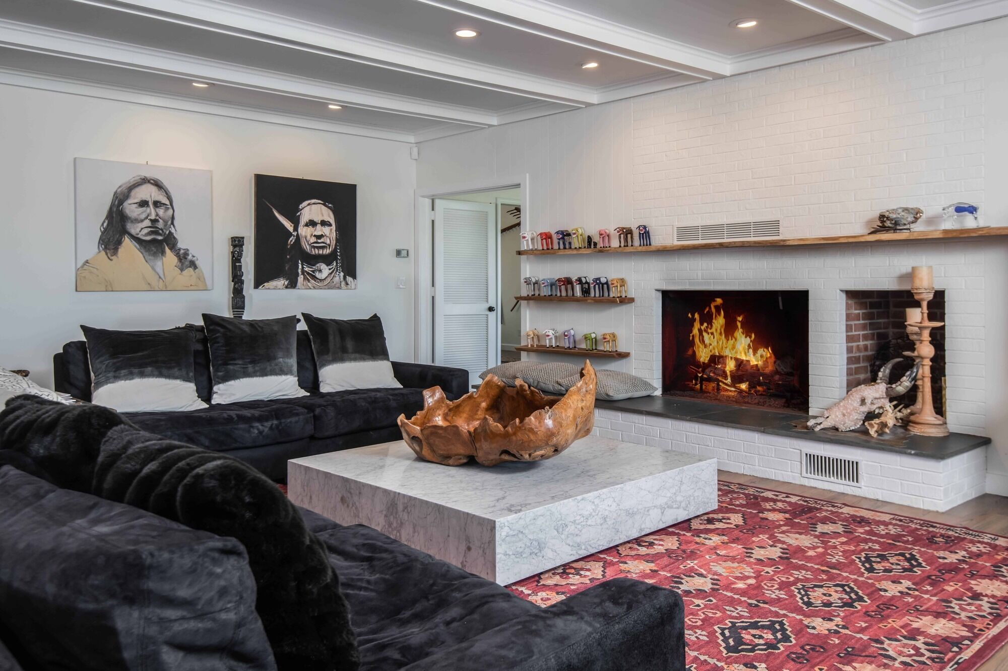 Luxury family retreat home with stunning mountain views.