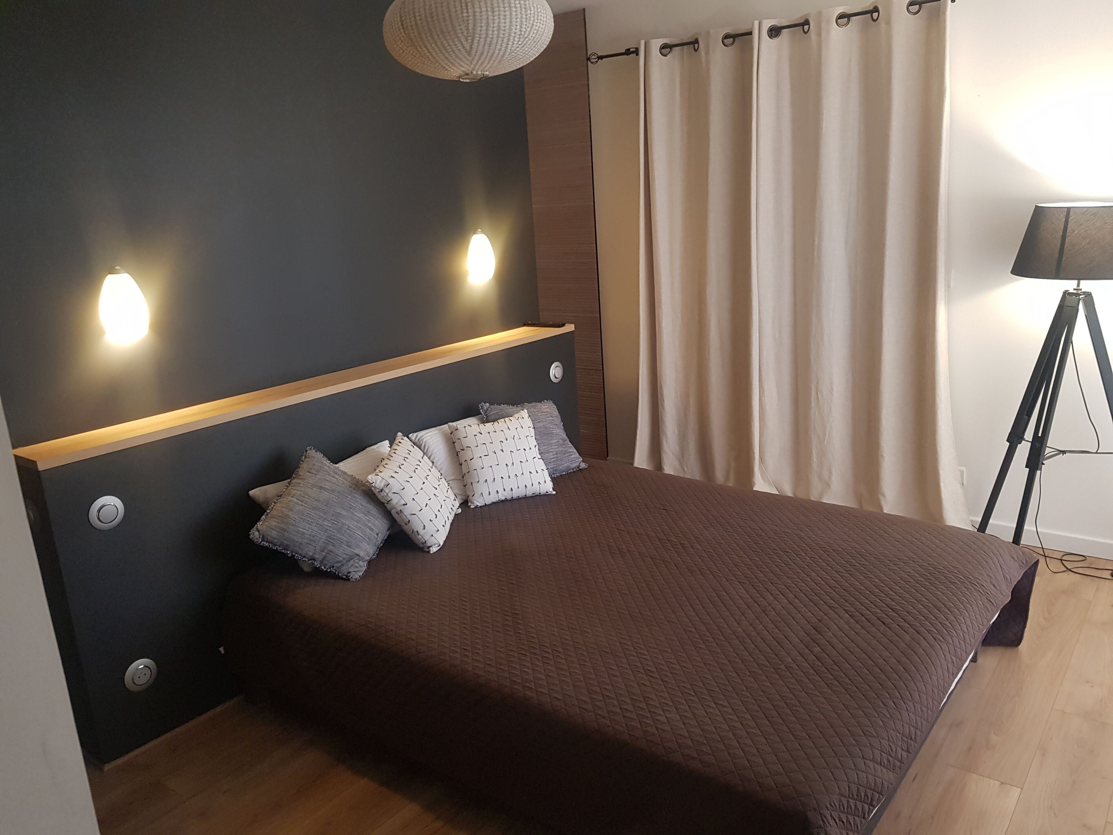 3 chambres, bureau, fer et planche à repasser, Wi-Fi gratuit