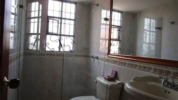 Towels, soap, toilet paper