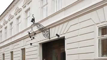 Façade de l’hébergement