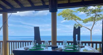 Vivre au bord de la cabane dans les arbres