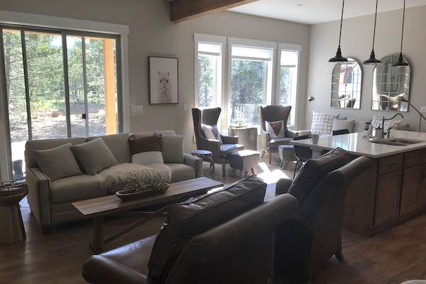 Main Floor large windows warmly invite the outdoors in!